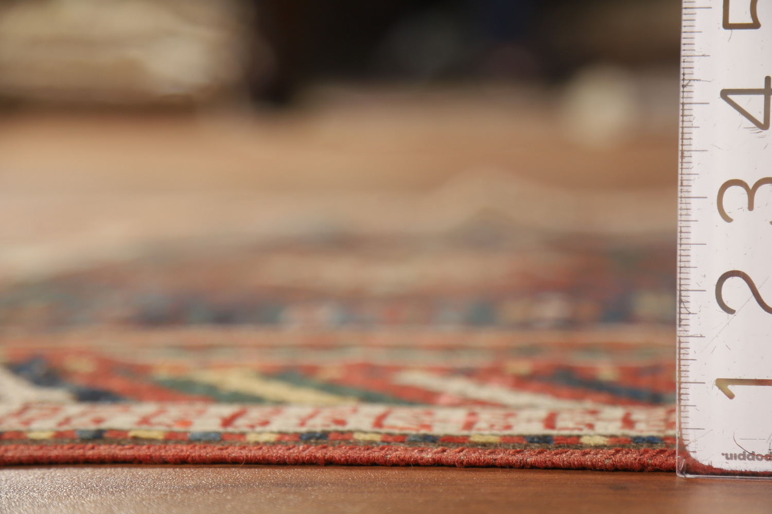 Pre-1900 Antique Vegetable Dye Caucasian Persian Rug 4x6
