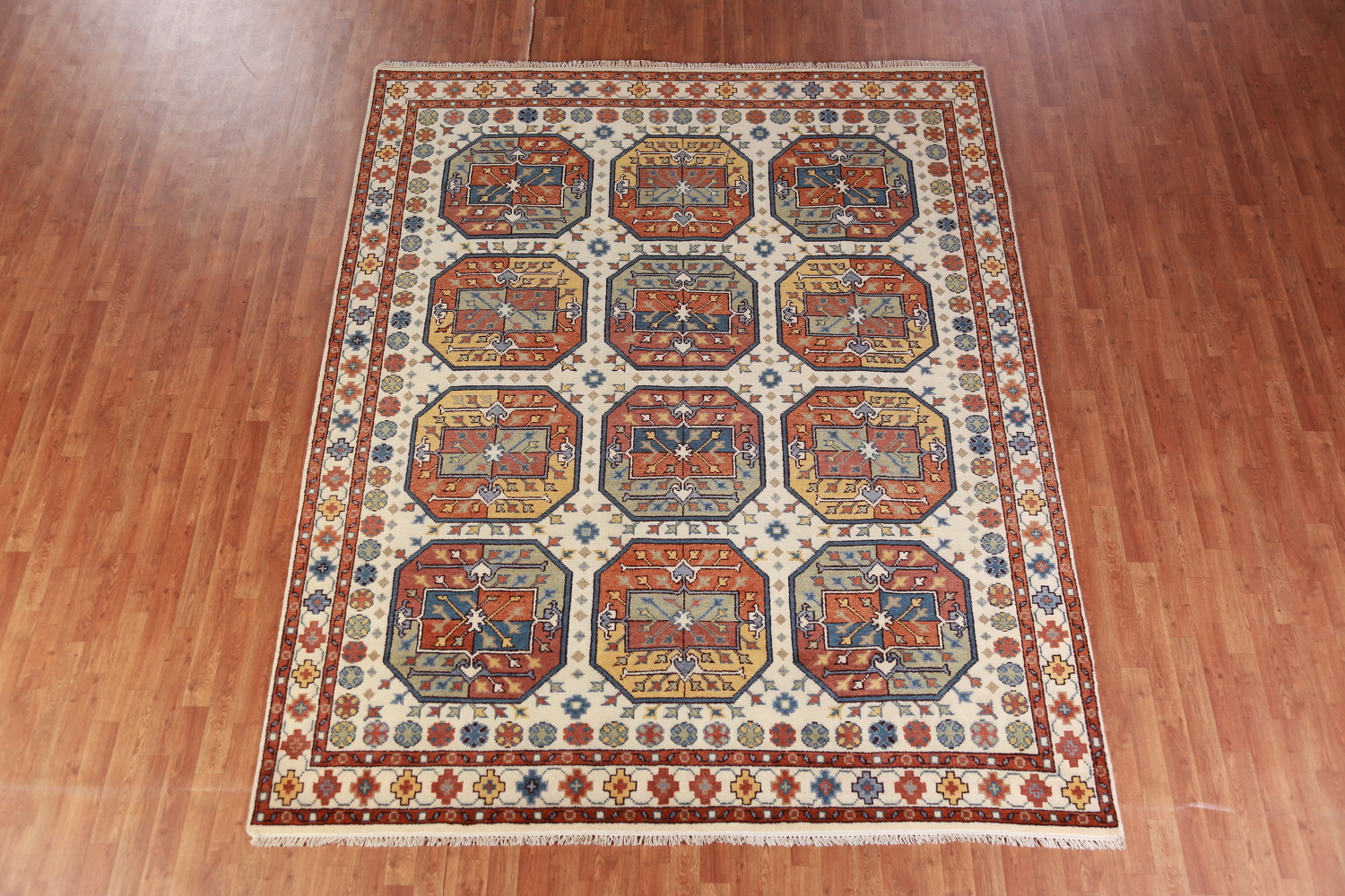 Geometric Heriz Serapi Oriental Area Rug 8x10