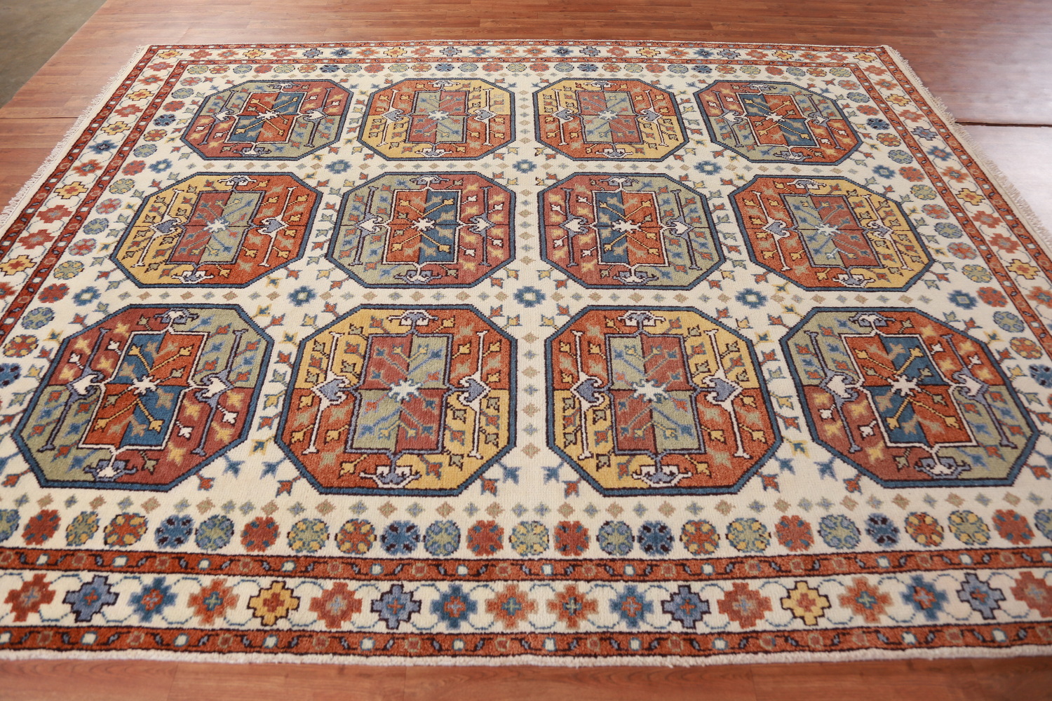 Geometric Heriz Serapi Oriental Area Rug 8x10