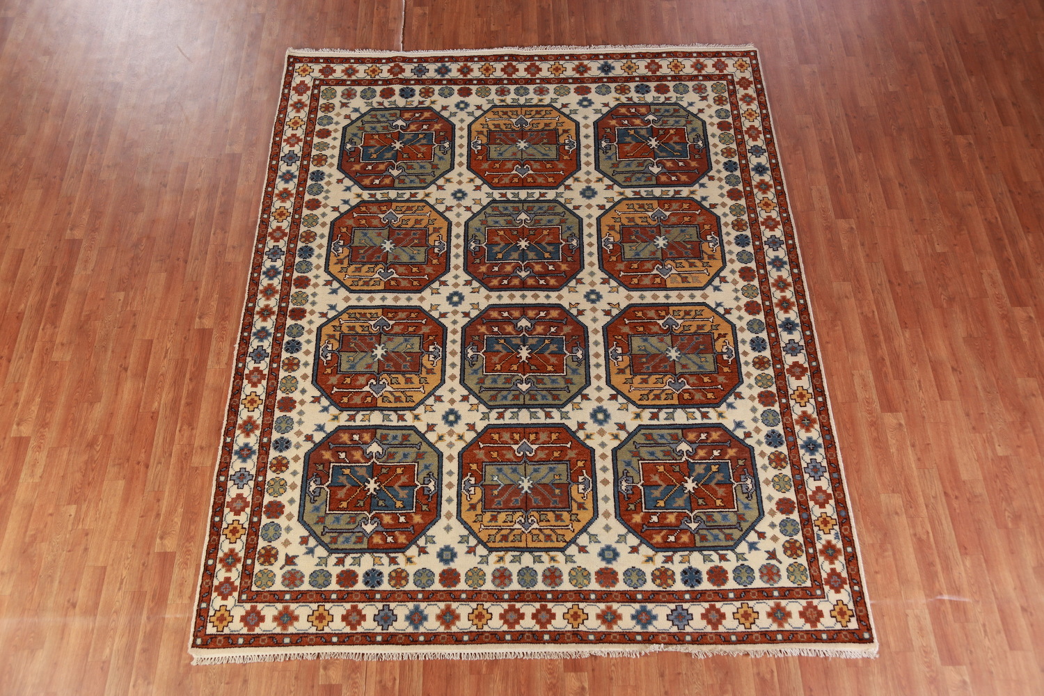 Geometric Heriz Serapi Oriental Area Rug 8x10