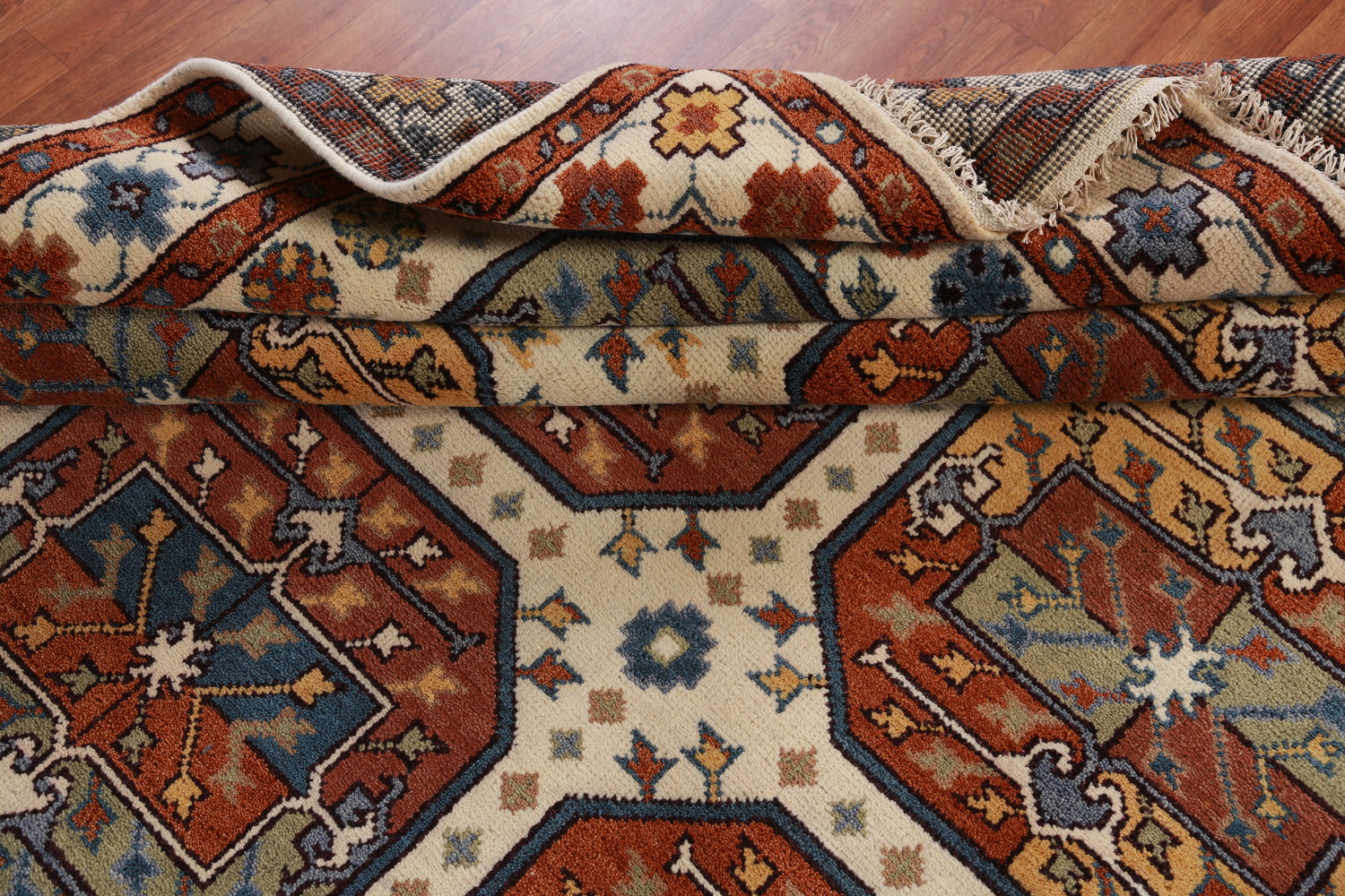 Geometric Heriz Serapi Oriental Area Rug 8x10