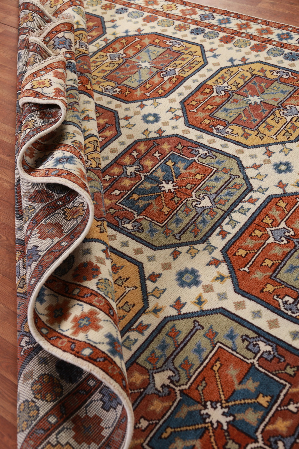 Geometric Heriz Serapi Oriental Area Rug 8x10