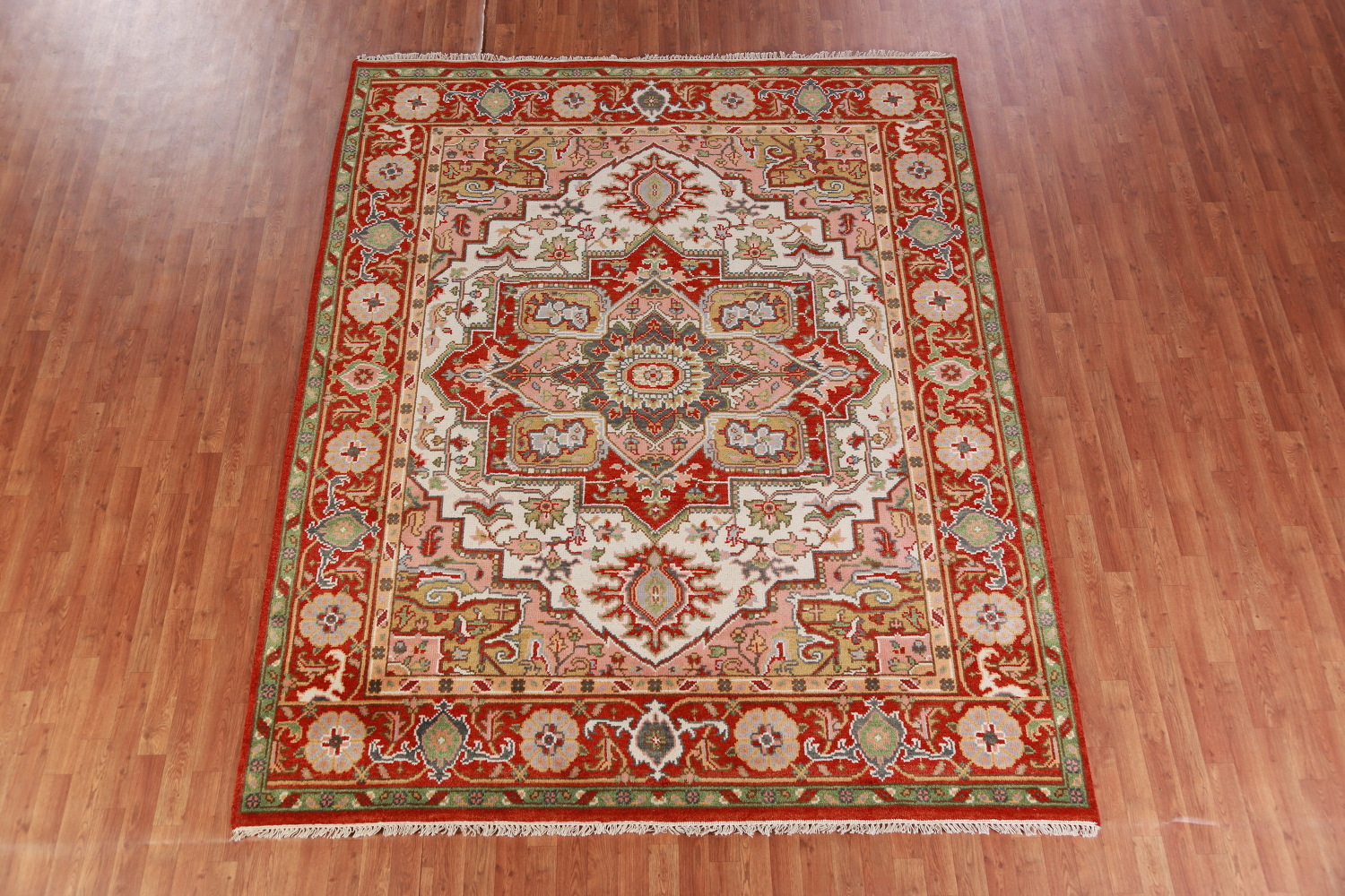Geometric Heriz Serapi Oriental Area Rug 8x10