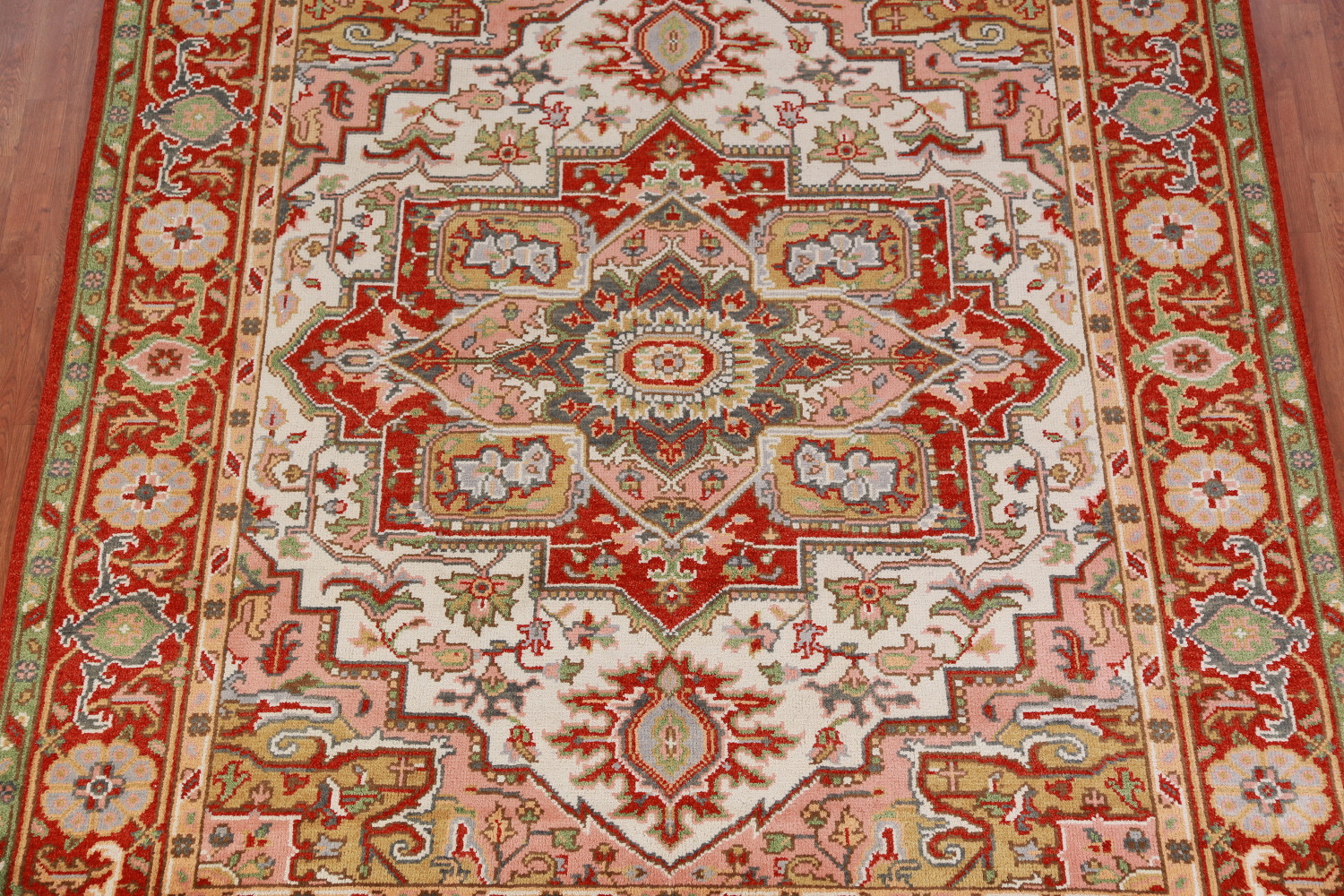 Geometric Heriz Serapi Oriental Area Rug 8x10