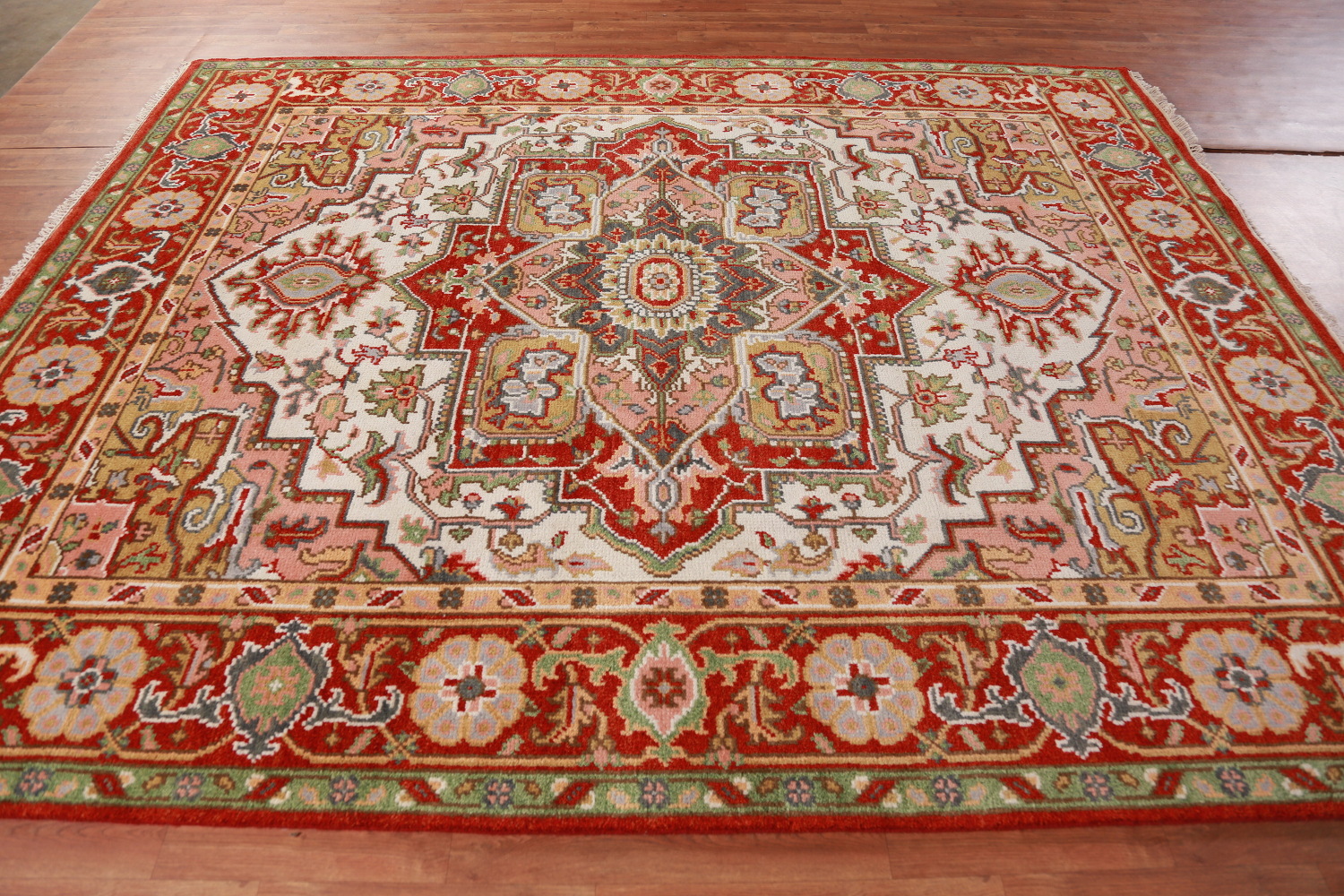 Geometric Heriz Serapi Oriental Area Rug 8x10