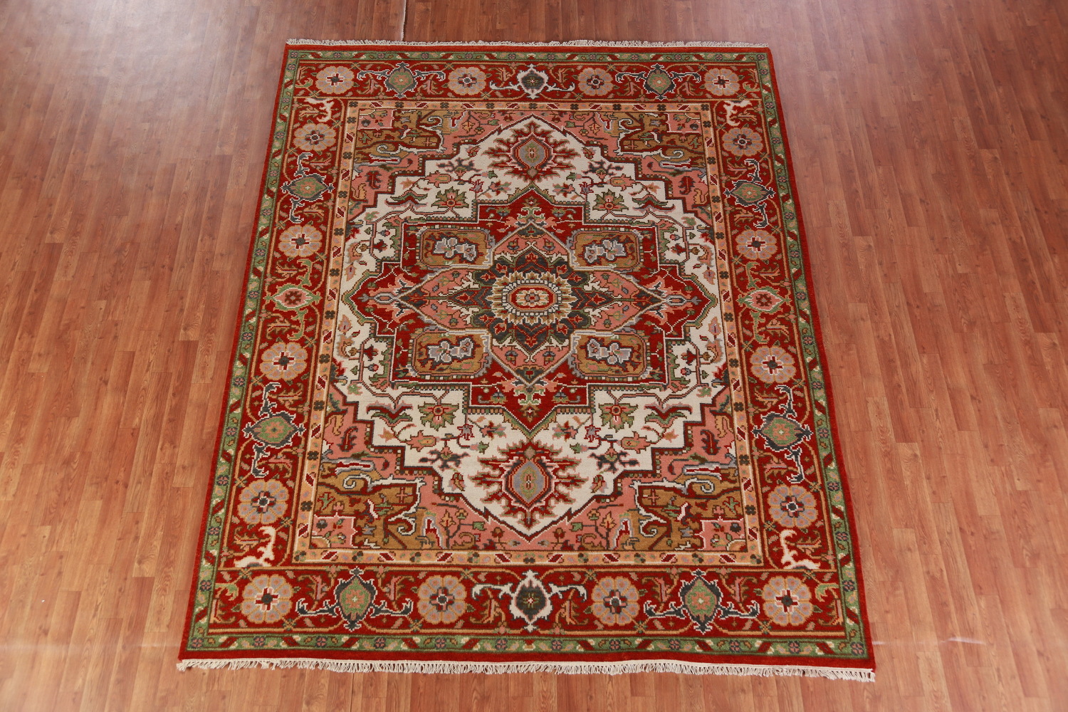 Geometric Heriz Serapi Oriental Area Rug 8x10