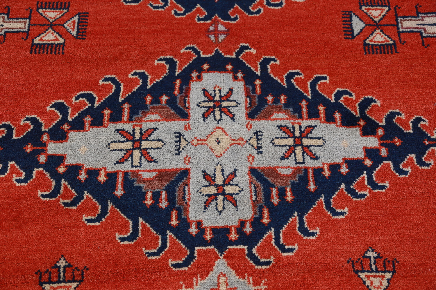 Red Geometric Viss Oriental Large Rug 12x18