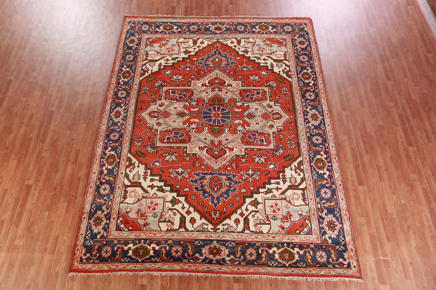 Geometric Heriz Serapi Oriental Area Rug 9x12