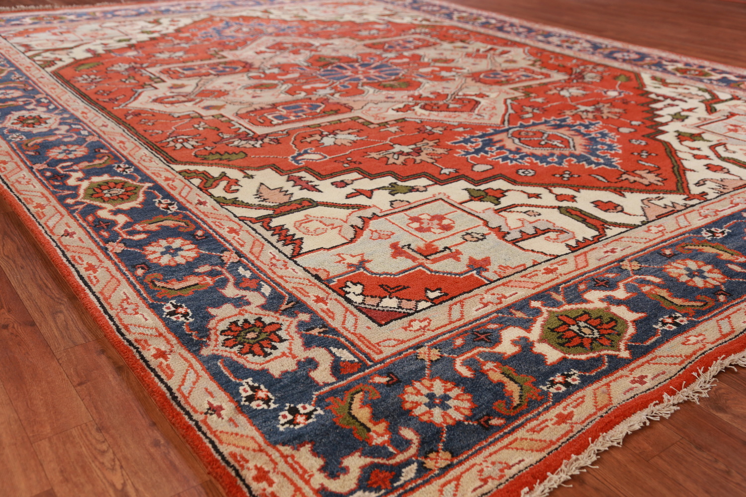 Geometric Heriz Serapi Oriental Area Rug 9x12