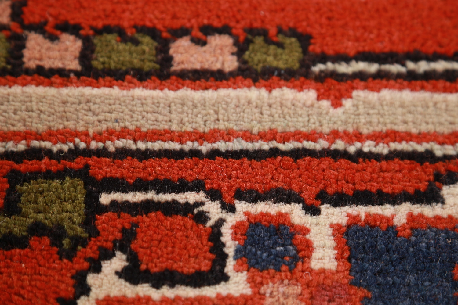 Geometric Heriz Serapi Oriental Area Rug 9x12
