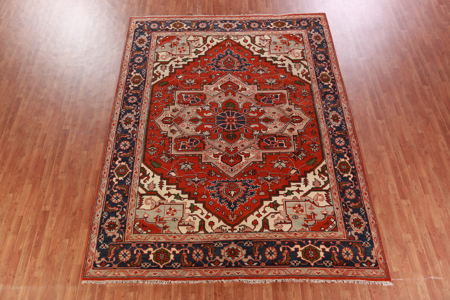 Geometric Heriz Serapi Oriental Area Rug 9x12