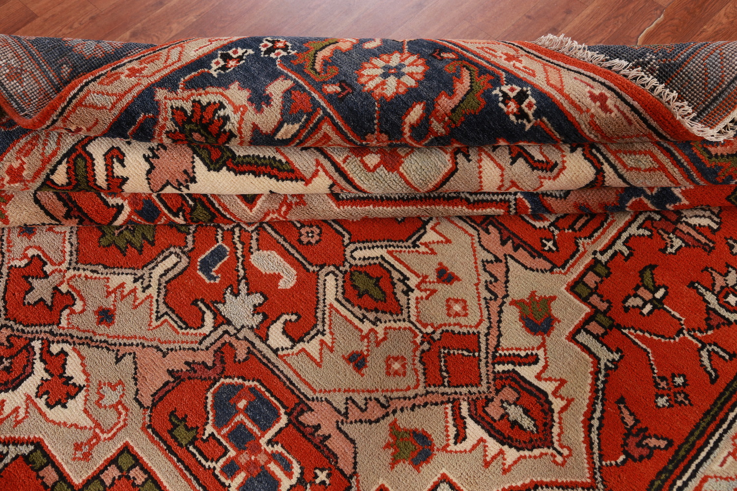 Geometric Heriz Serapi Oriental Area Rug 9x12