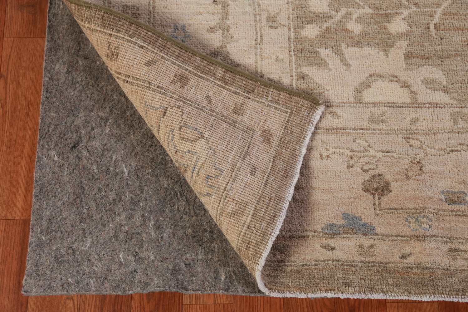 Handmade Brown Wool Oushak Turkish Area Rug 9x12
