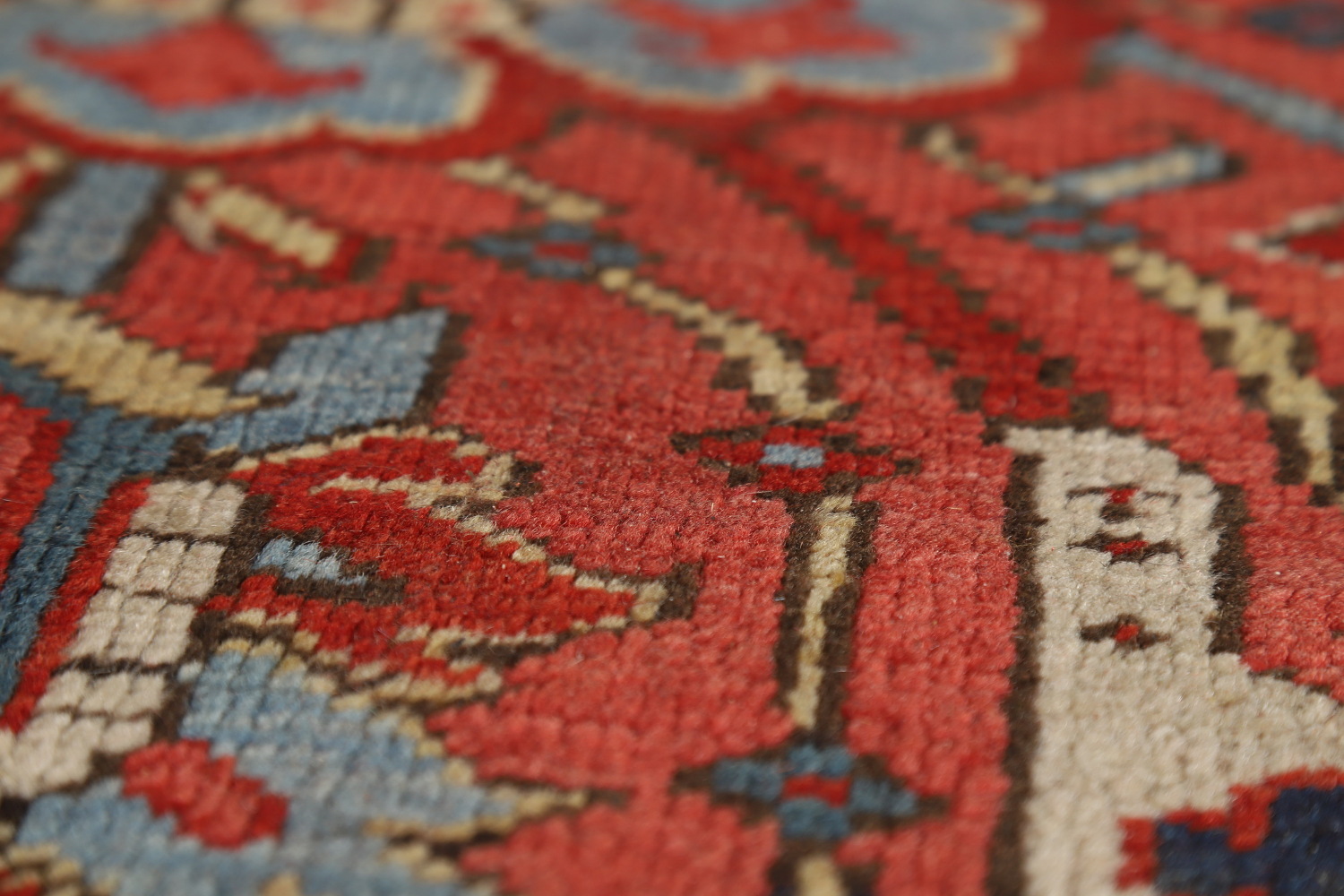Antique Vegetable Dye Heriz Serapi Persian Area Rug 10x12