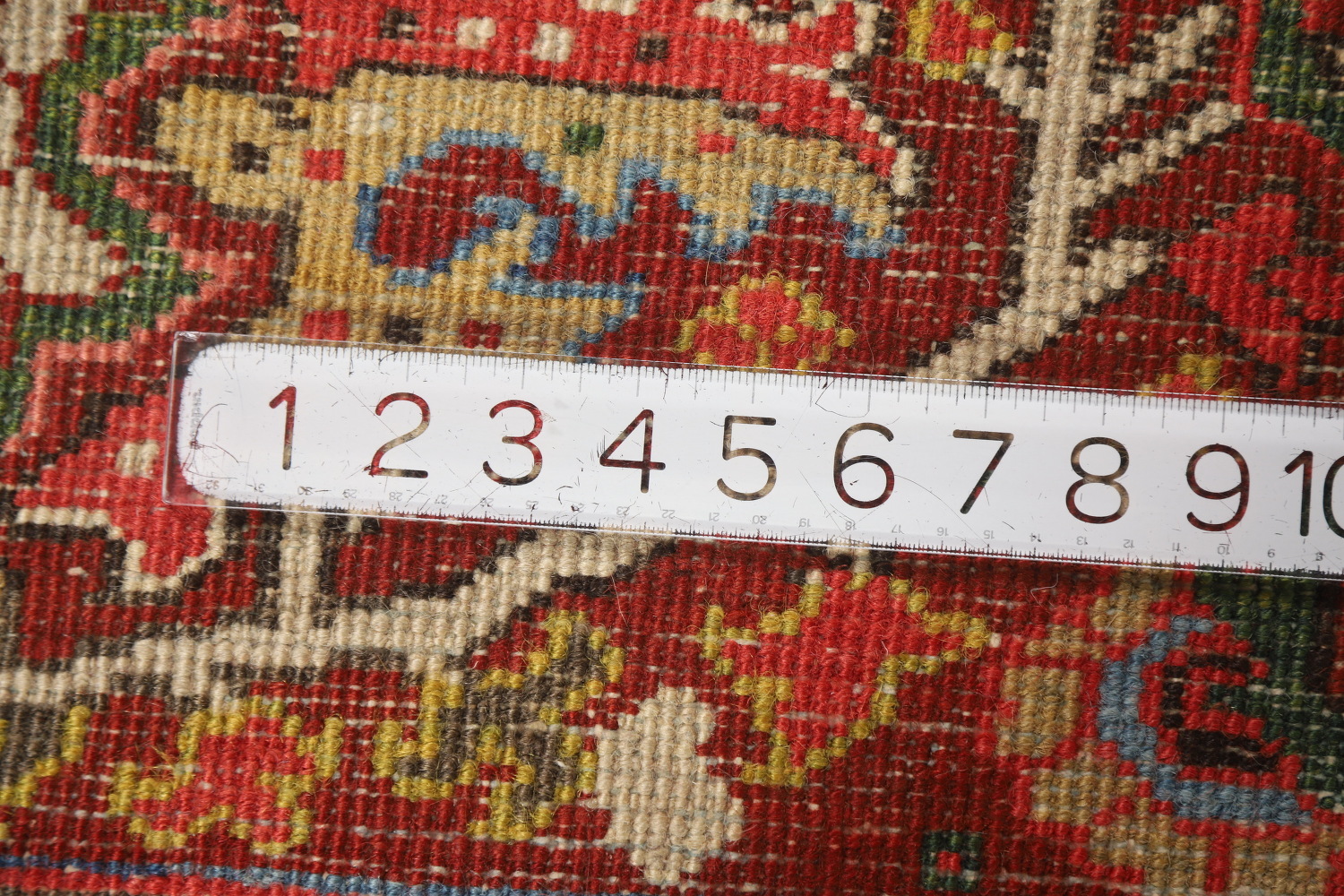 Antique Vegetable Dye Heriz Serapi Persian Area Rug 10x12