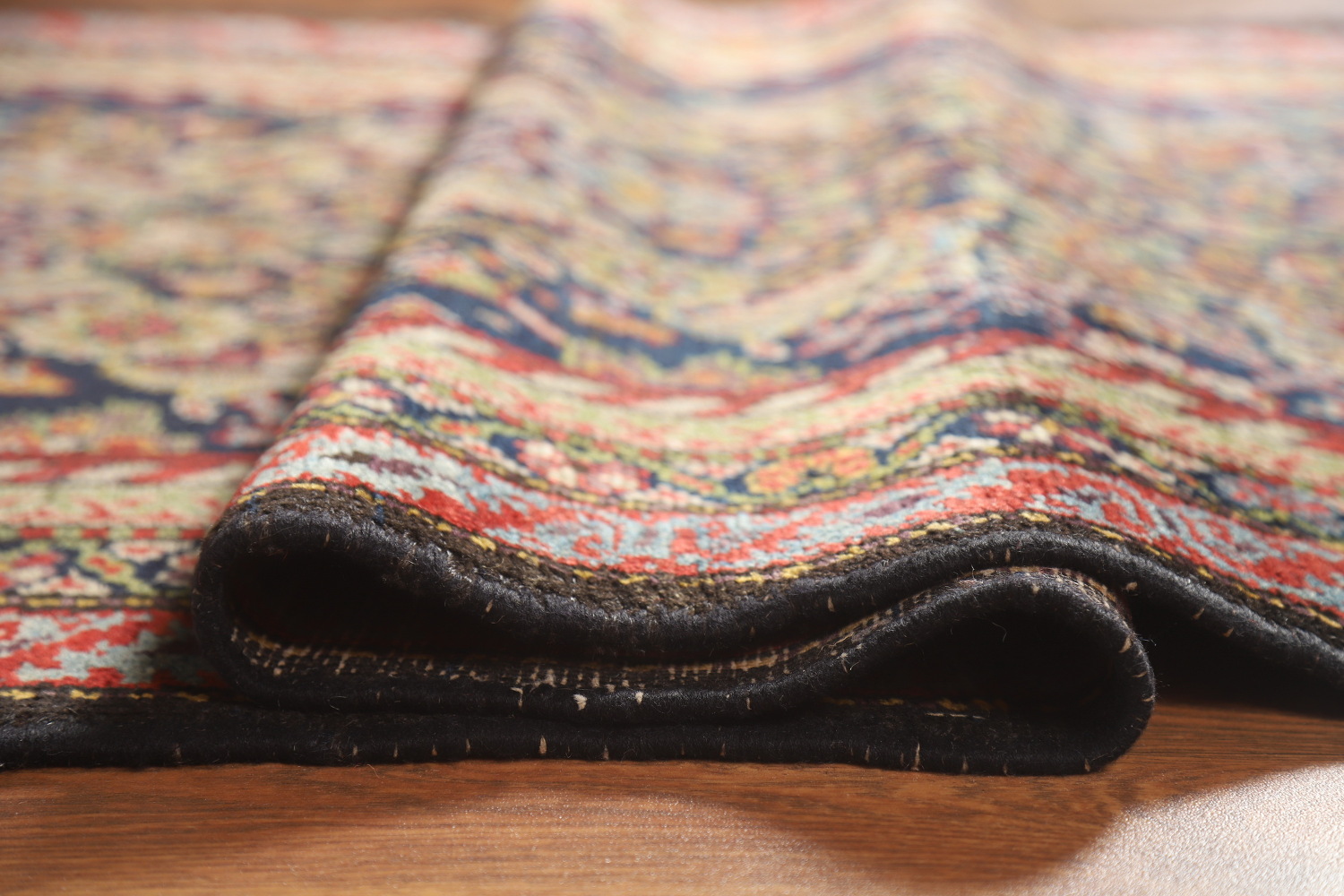 Pre-1900 Antique Vegetable Dye Malayer Persian Runner Rug 3x13
