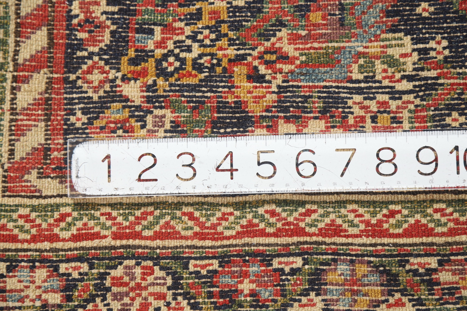 Pre-1900 Antique Vegetable Dye Malayer Persian Runner Rug 3x13
