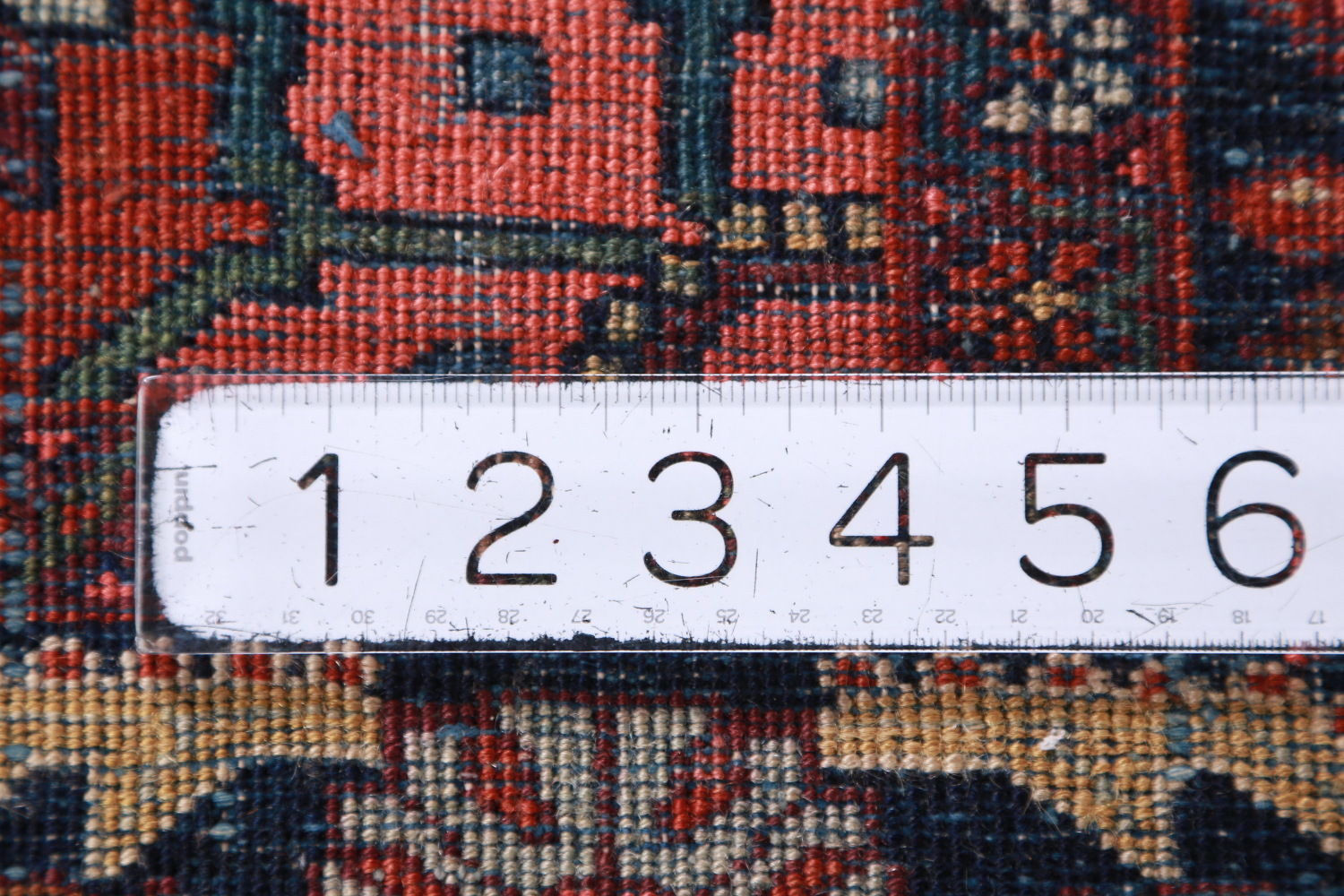 Pre-1900 Vegetable Dye Sarouk Farahan Persian Rug 4x7