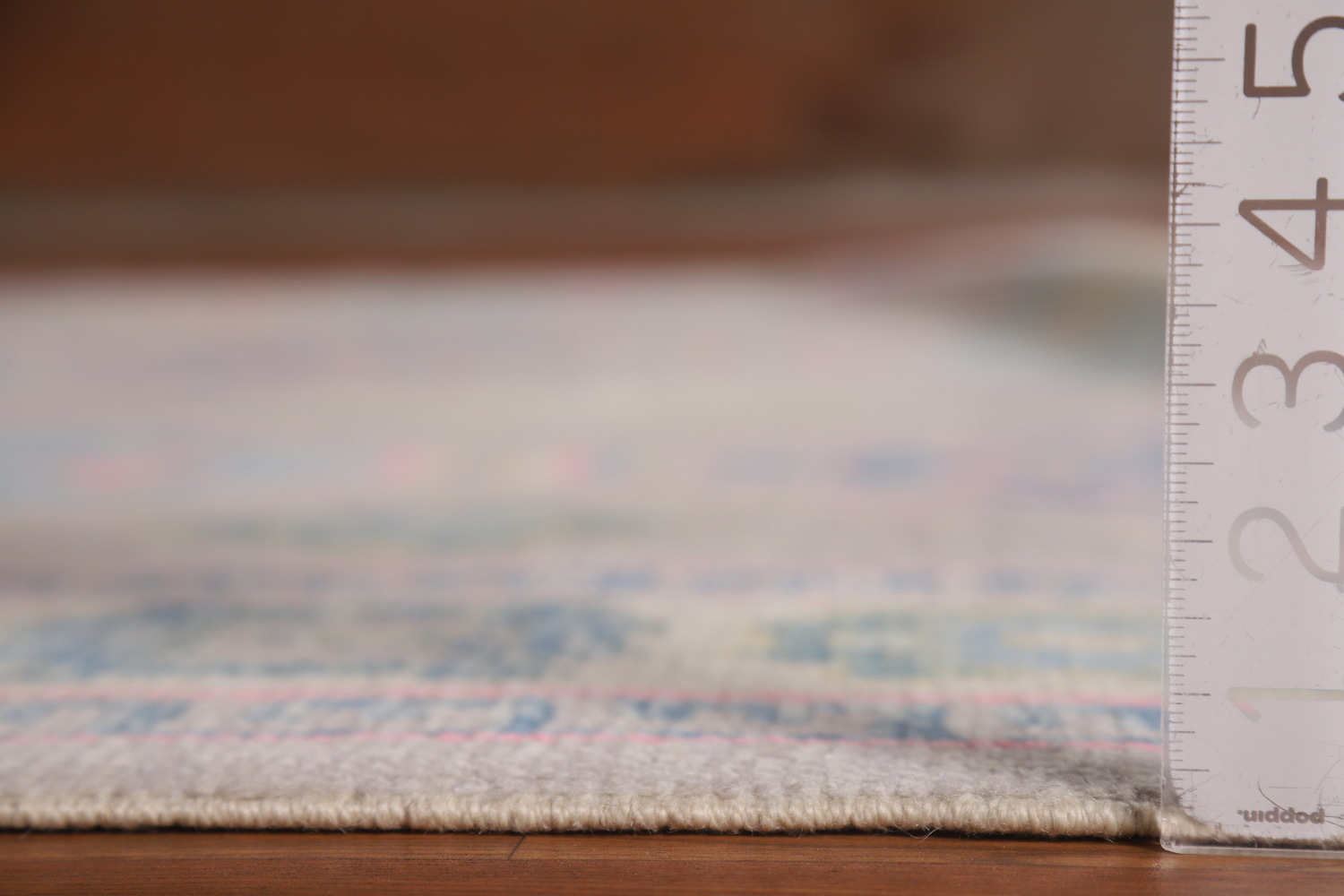 Light Purple Handmade Oushak Vegetable Dye Area Rug 8x11