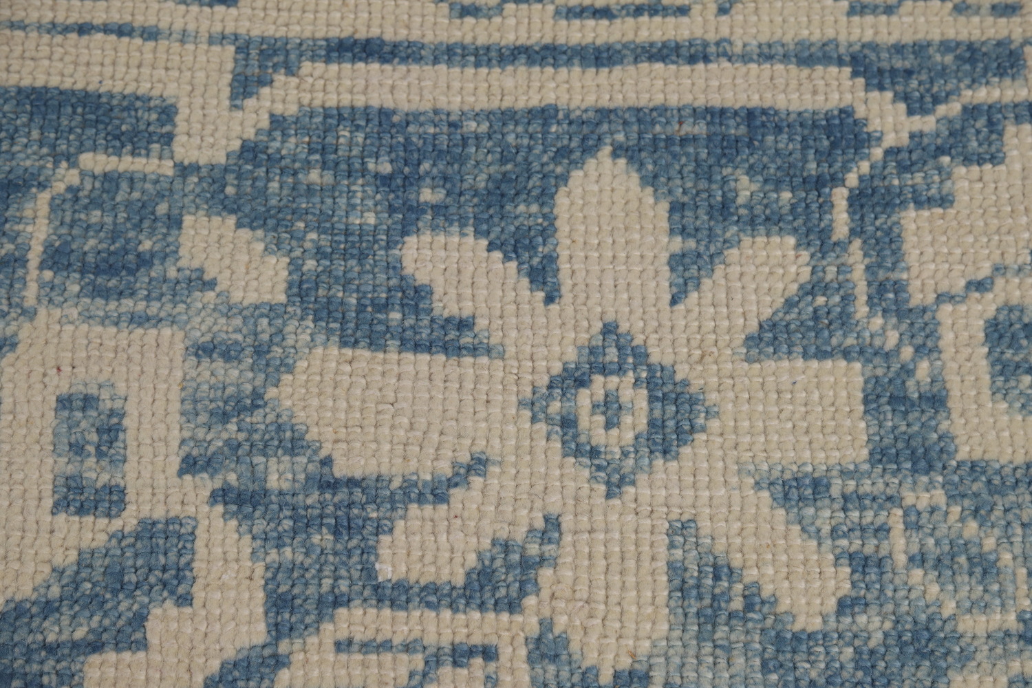 Vegetable Dye Wool Oushak Turkish Area Rug 9x12