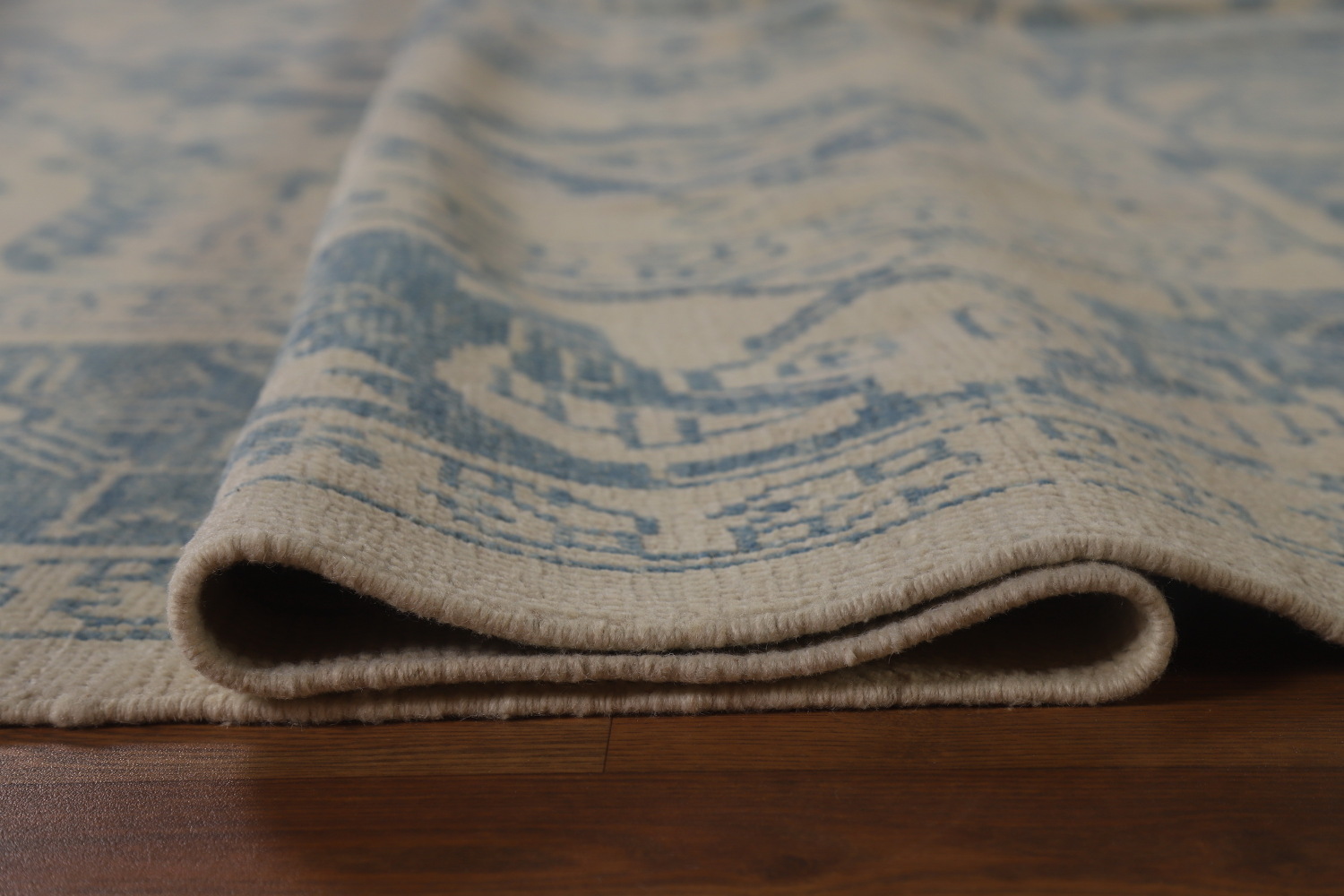 Vegetable Dye Wool Oushak Turkish Area Rug 9x12