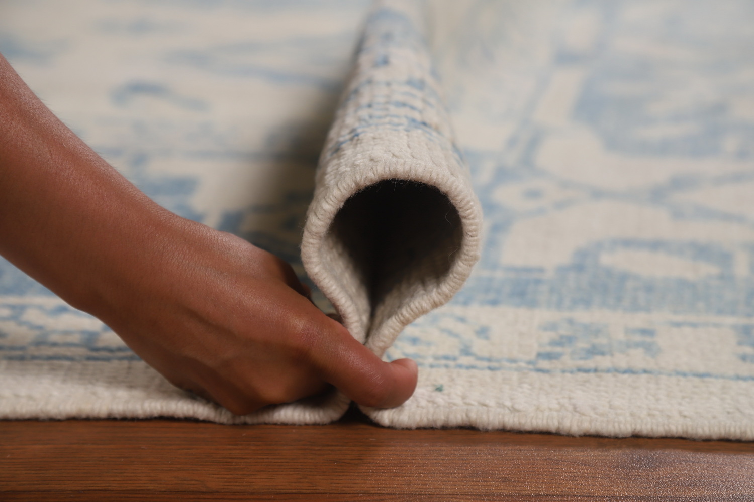 Vegetable Dye Wool Oushak Turkish Area Rug 9x12