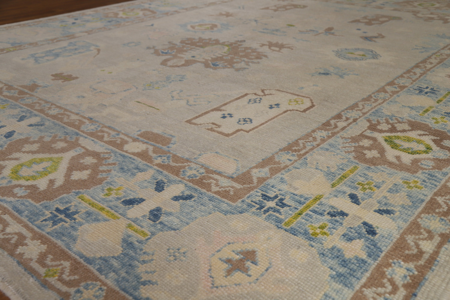 Vegetable Dye Oushak Turkish Area Rug 8x10