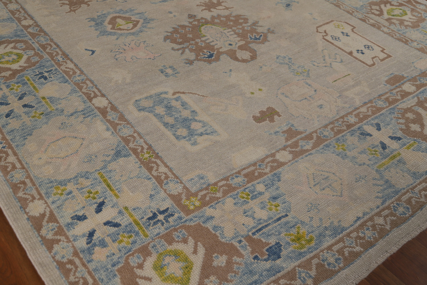 Vegetable Dye Oushak Turkish Area Rug 8x10