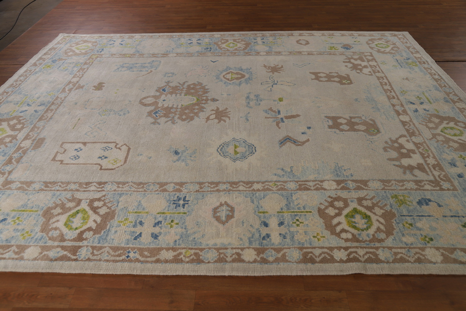 Vegetable Dye Oushak Turkish Area Rug 8x10