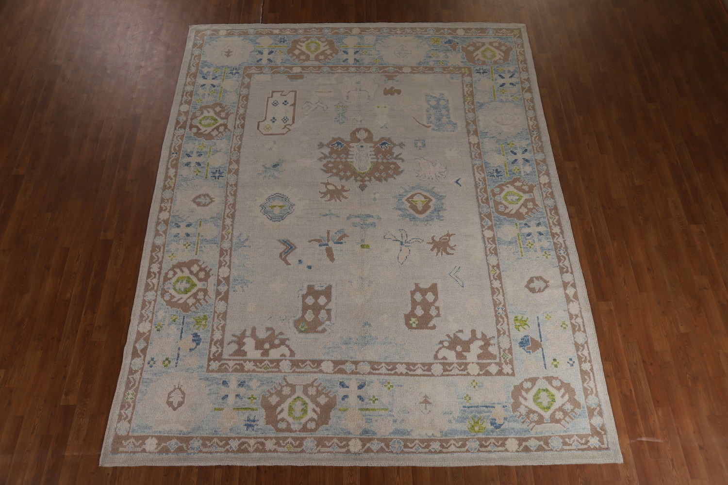 Vegetable Dye Oushak Turkish Area Rug 8x10