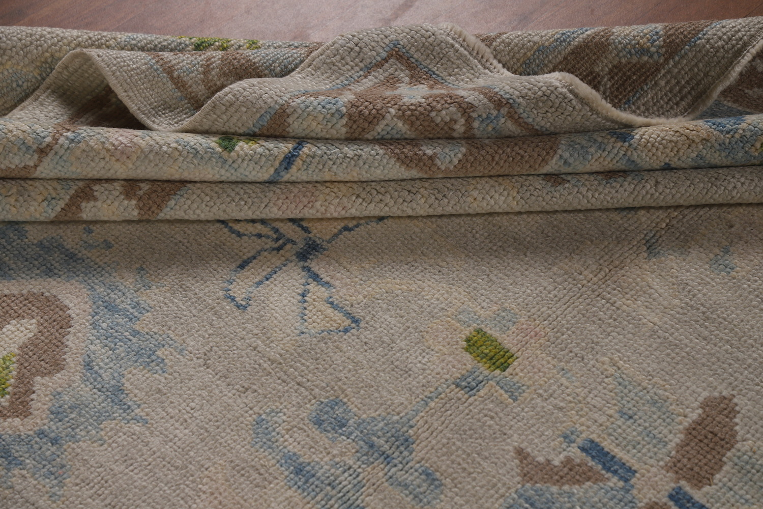 Vegetable Dye Oushak Turkish Area Rug 8x10