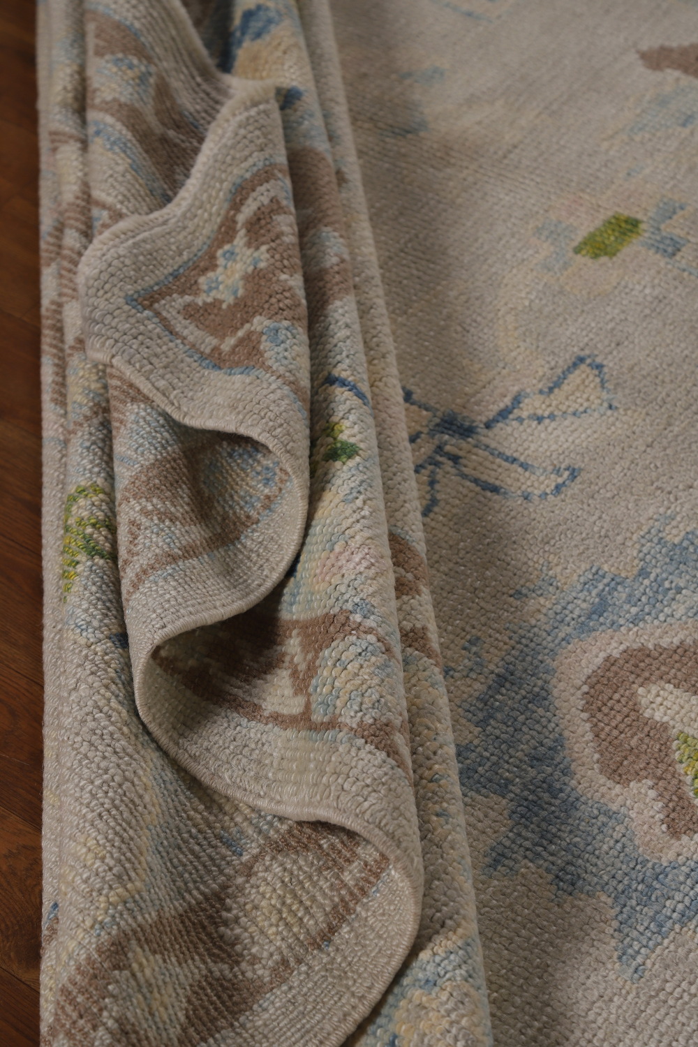 Vegetable Dye Oushak Turkish Area Rug 8x10