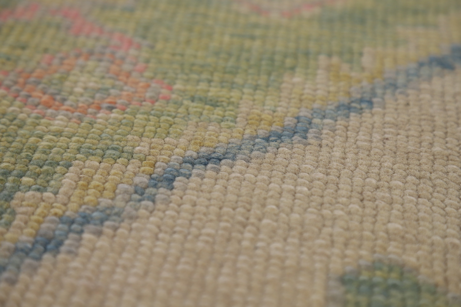 Vegetable Dye Oushak Turkish Area Rug 6x14