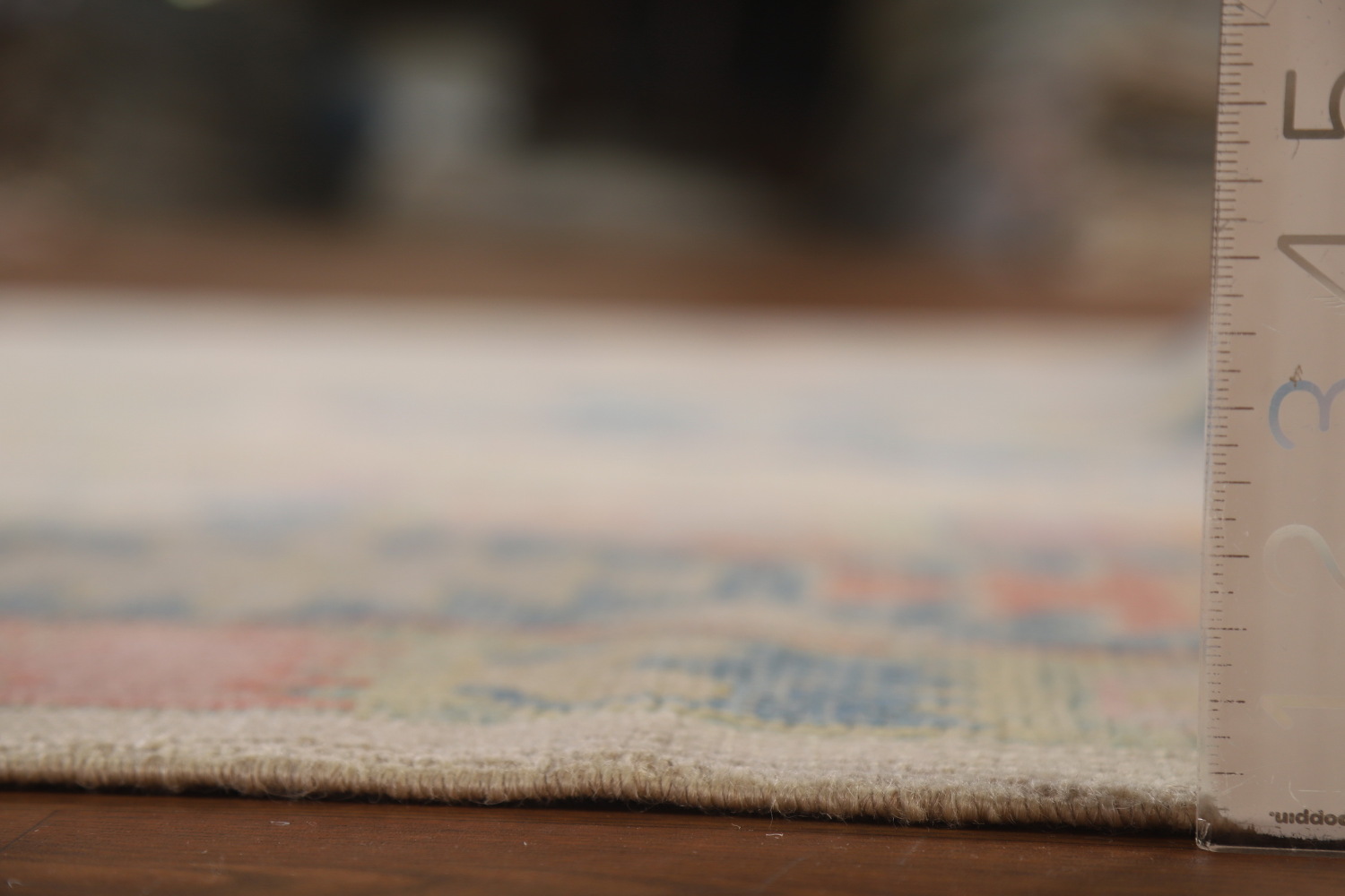 Vegetable Dye Oushak Turkish Area Rug 6x14