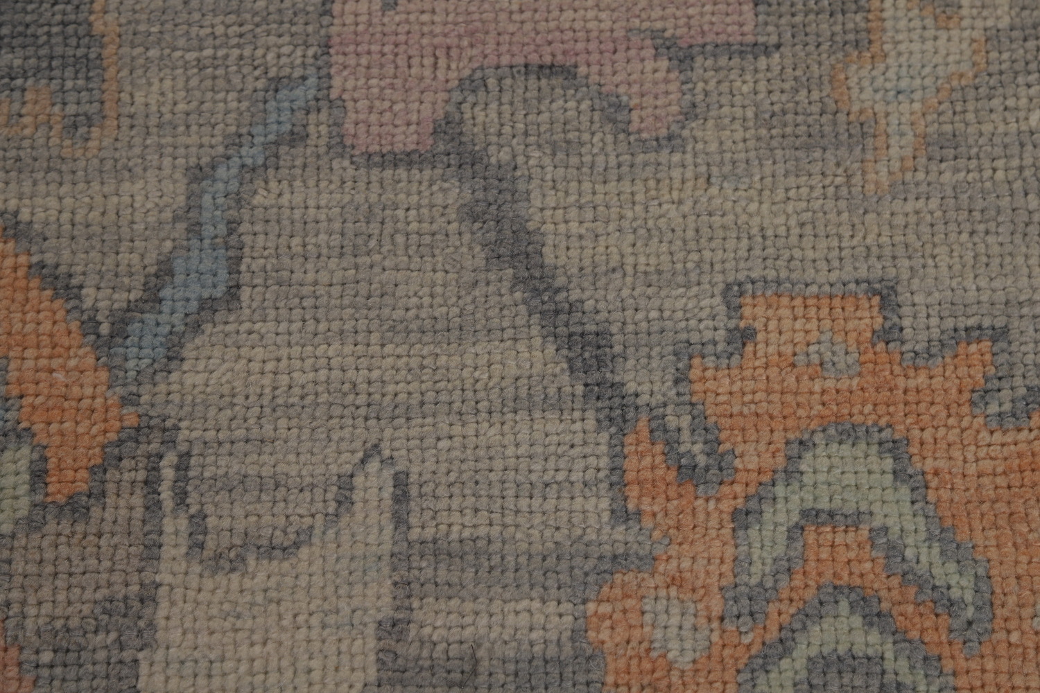 Vegetable Dye Oushak Turkish Area Rug 9x13