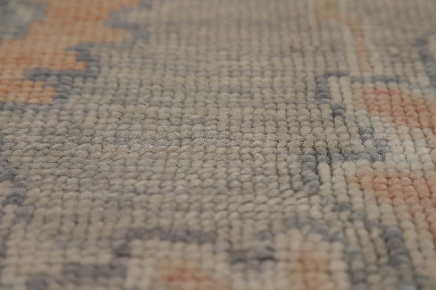 Vegetable Dye Oushak Turkish Area Rug 9x13