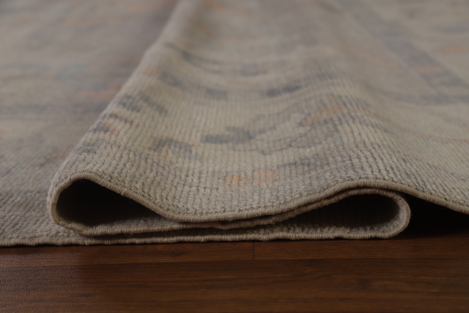 Vegetable Dye Oushak Turkish Area Rug 9x13