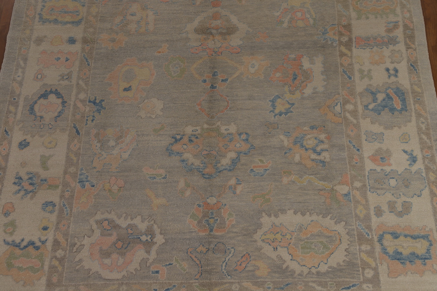 Vegetable Dye Oushak Turkish Area Rug 8x10