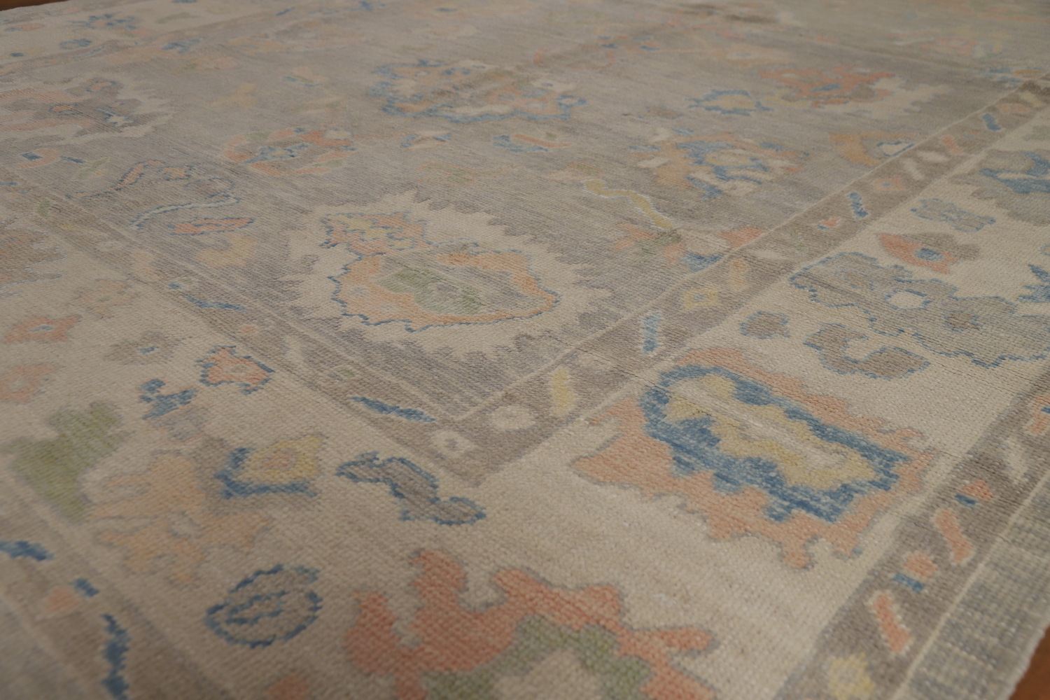 Vegetable Dye Oushak Turkish Area Rug 8x10