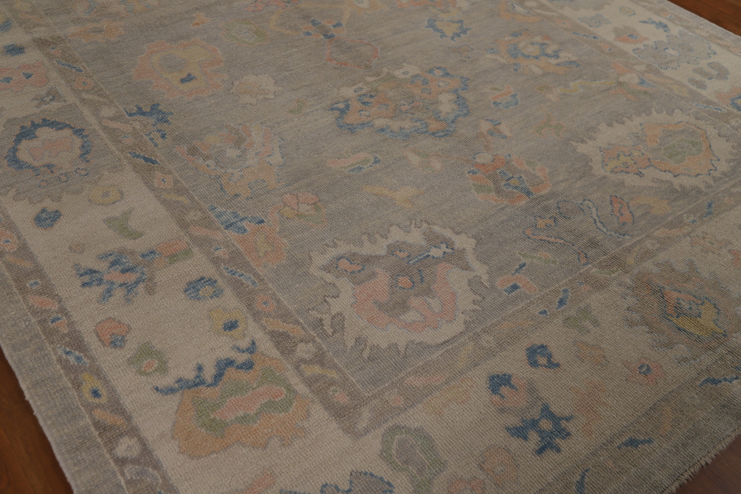 Vegetable Dye Oushak Turkish Area Rug 8x10