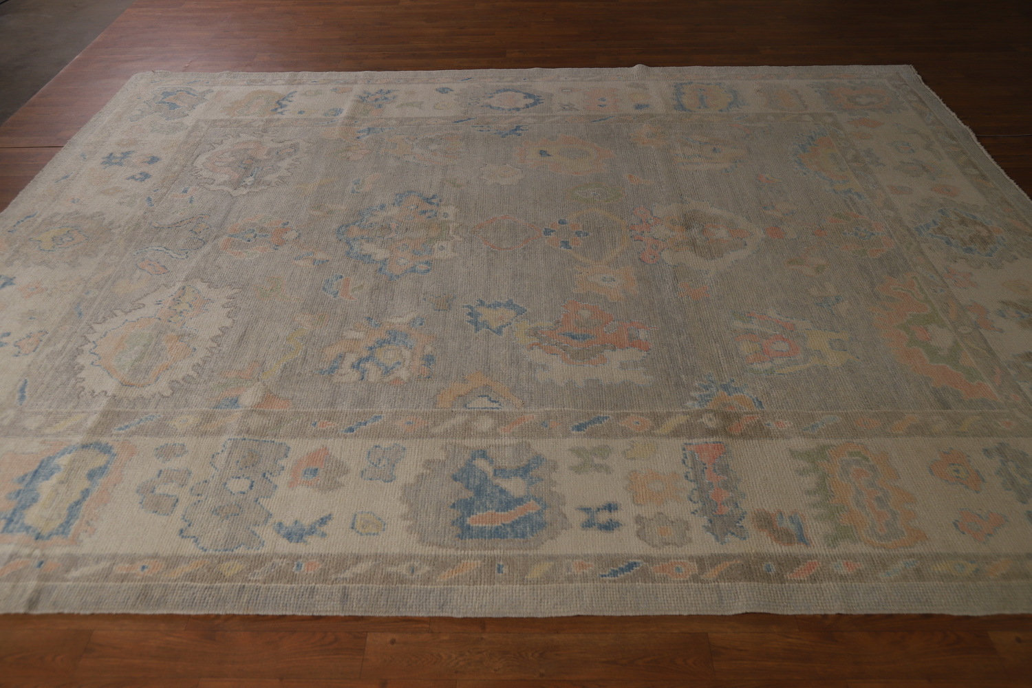 Vegetable Dye Oushak Turkish Area Rug 8x10