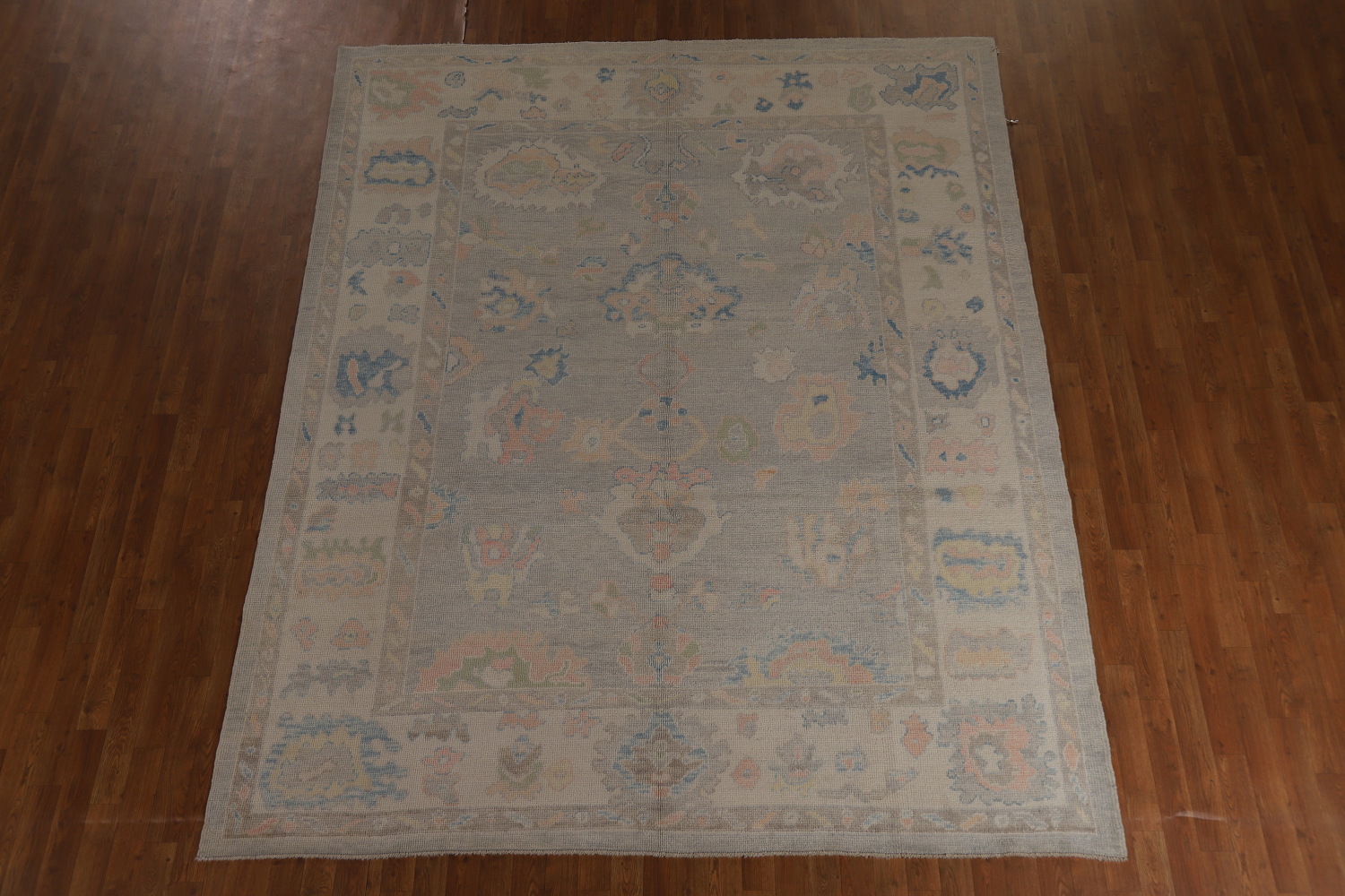 Vegetable Dye Oushak Turkish Area Rug 8x10