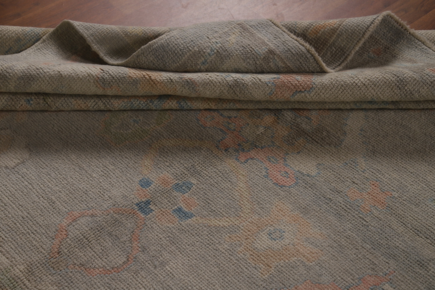 Vegetable Dye Oushak Turkish Area Rug 8x10