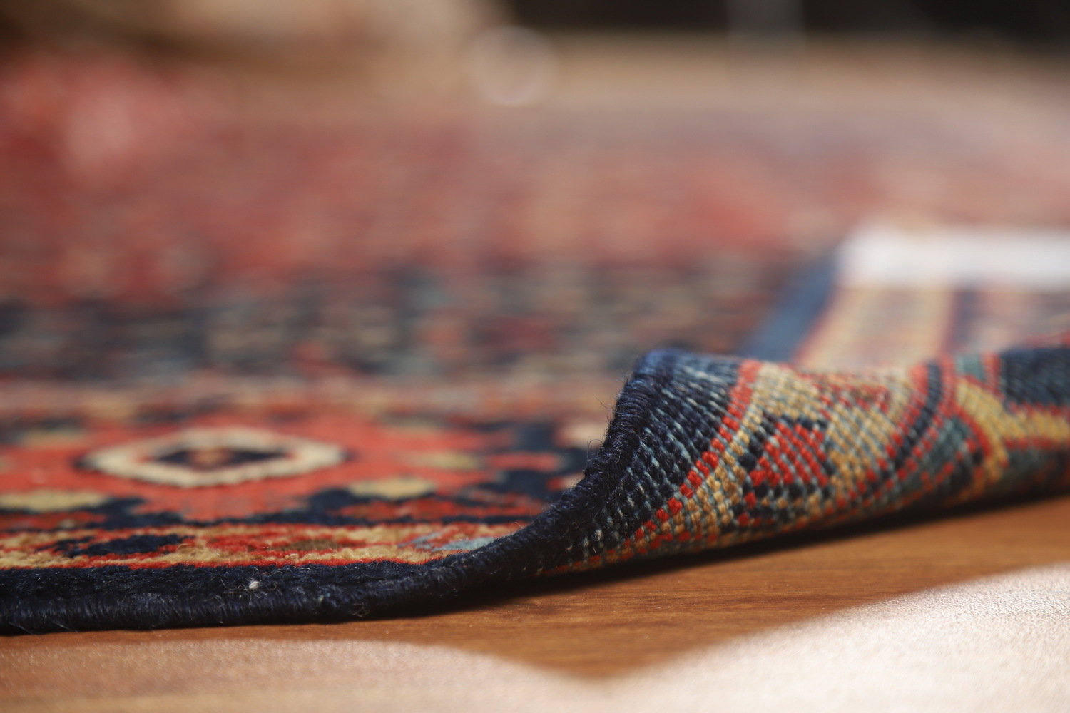 Antique Vegetable Dye Sultanabad Persian Area Rug 9x12