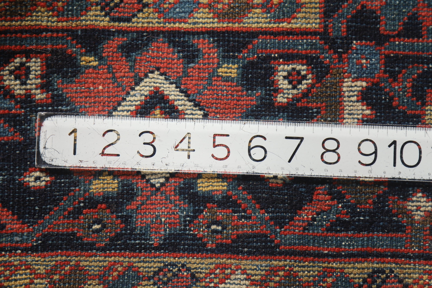 Antique Vegetable Dye Sultanabad Persian Area Rug 9x12