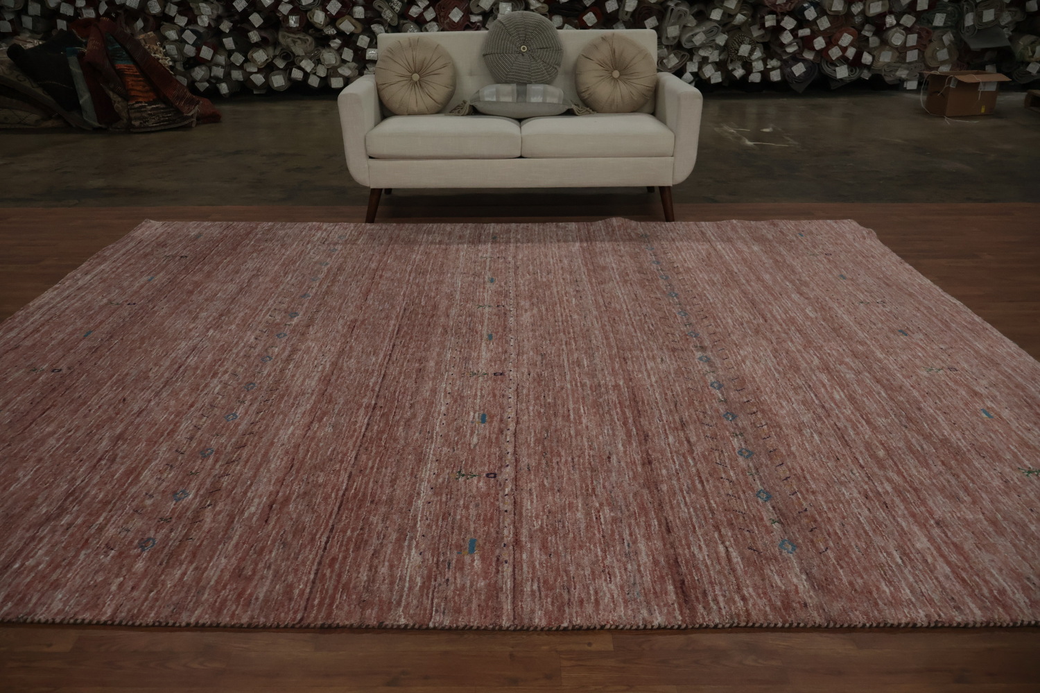 Warm Gabbeh Large Area Rug 9x11 Offering a Sophisticated Touch