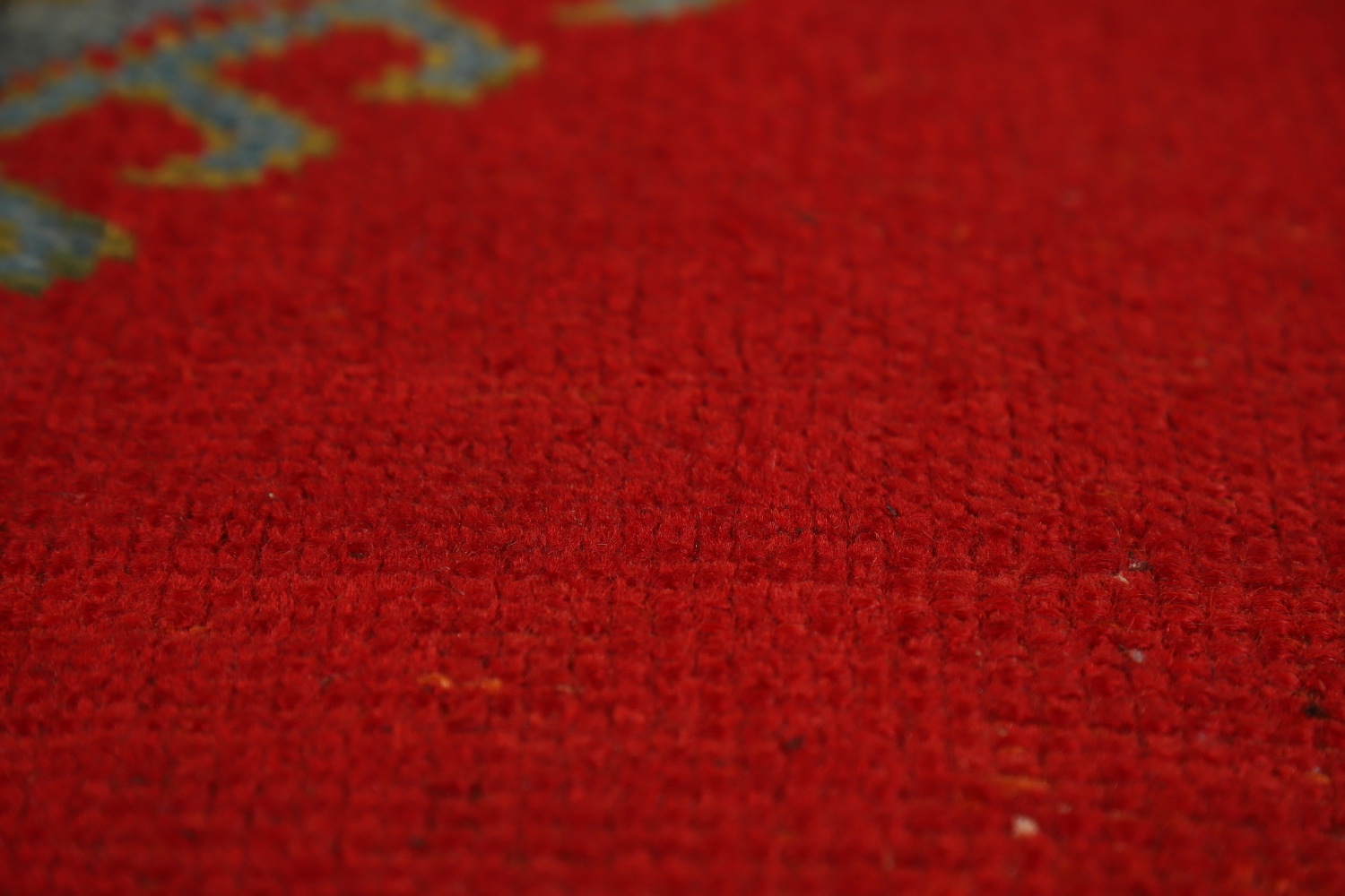 Pre-1900 Antique Vegetable Dye Oushak Turkish Area Rug 7x10