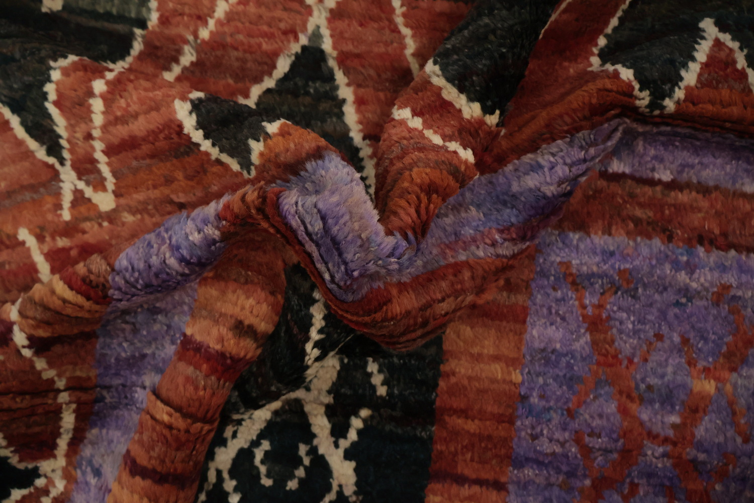Bohemian Moroccan Area Rug 9x10 for a Cozy and Artistic Home Interior