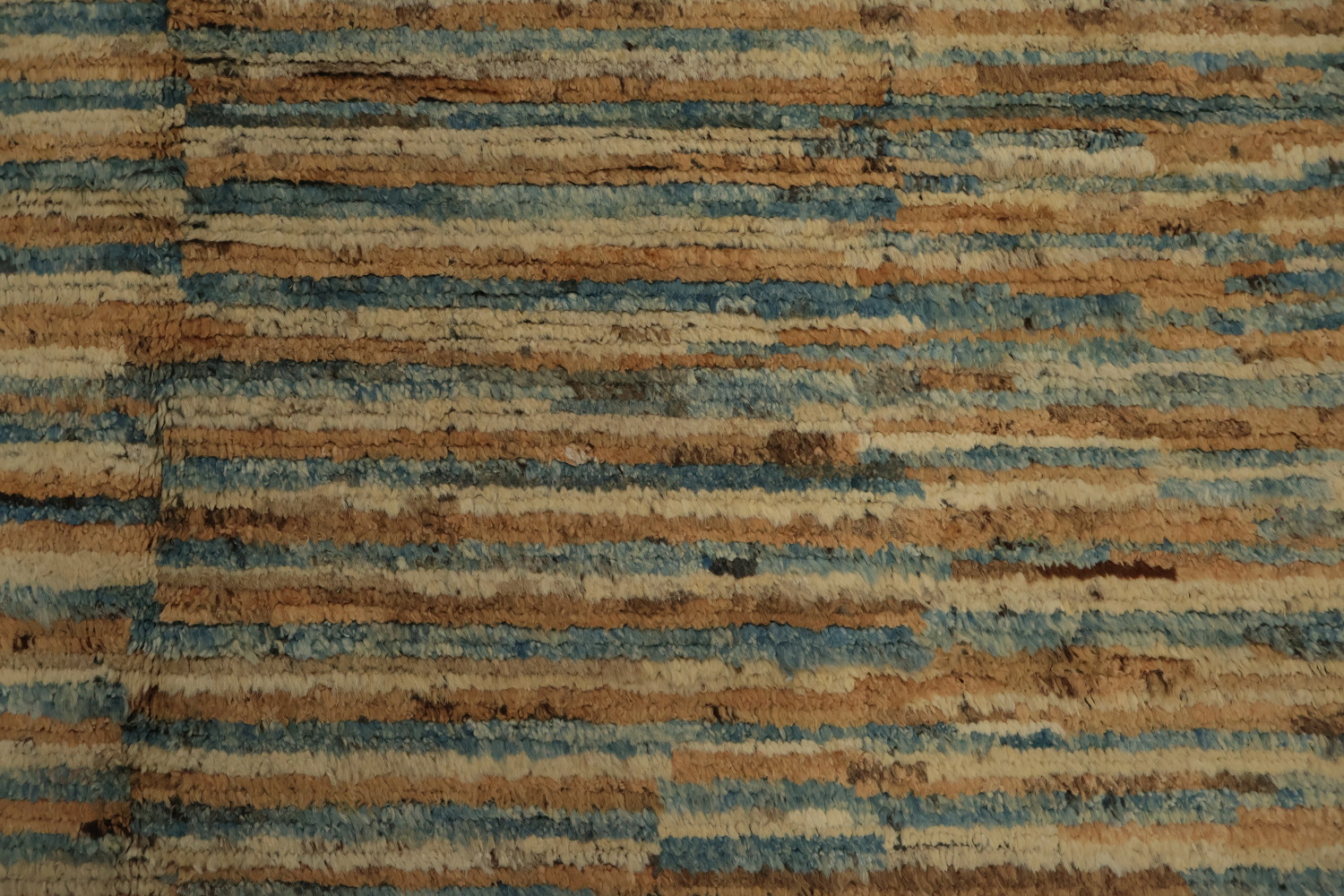 Striped Wool Moroccan Oriental Area Rug 7x10
