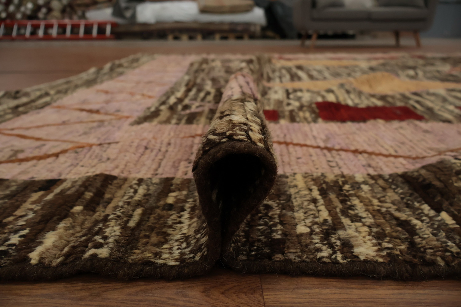 Diamond and Square Moroccan Large Rug 11x13 Perfect for Cozy Spaces